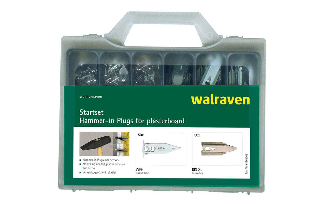 Walraven BIS Gipsplaat Plug Startersset