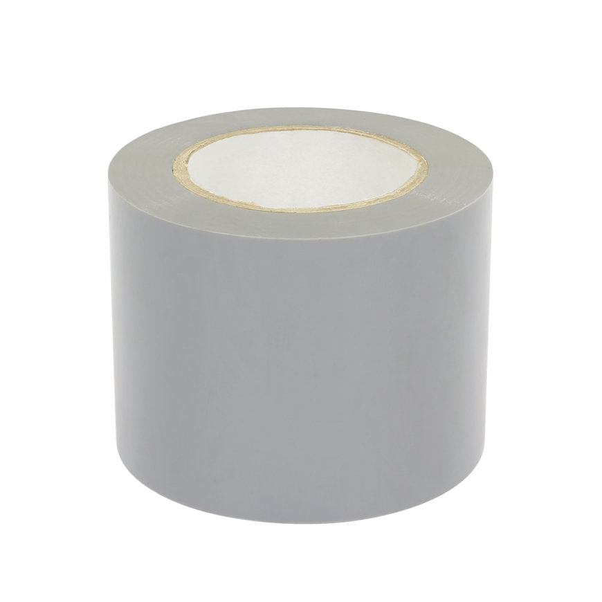 Grijze PVC isolatietape 5cm breed